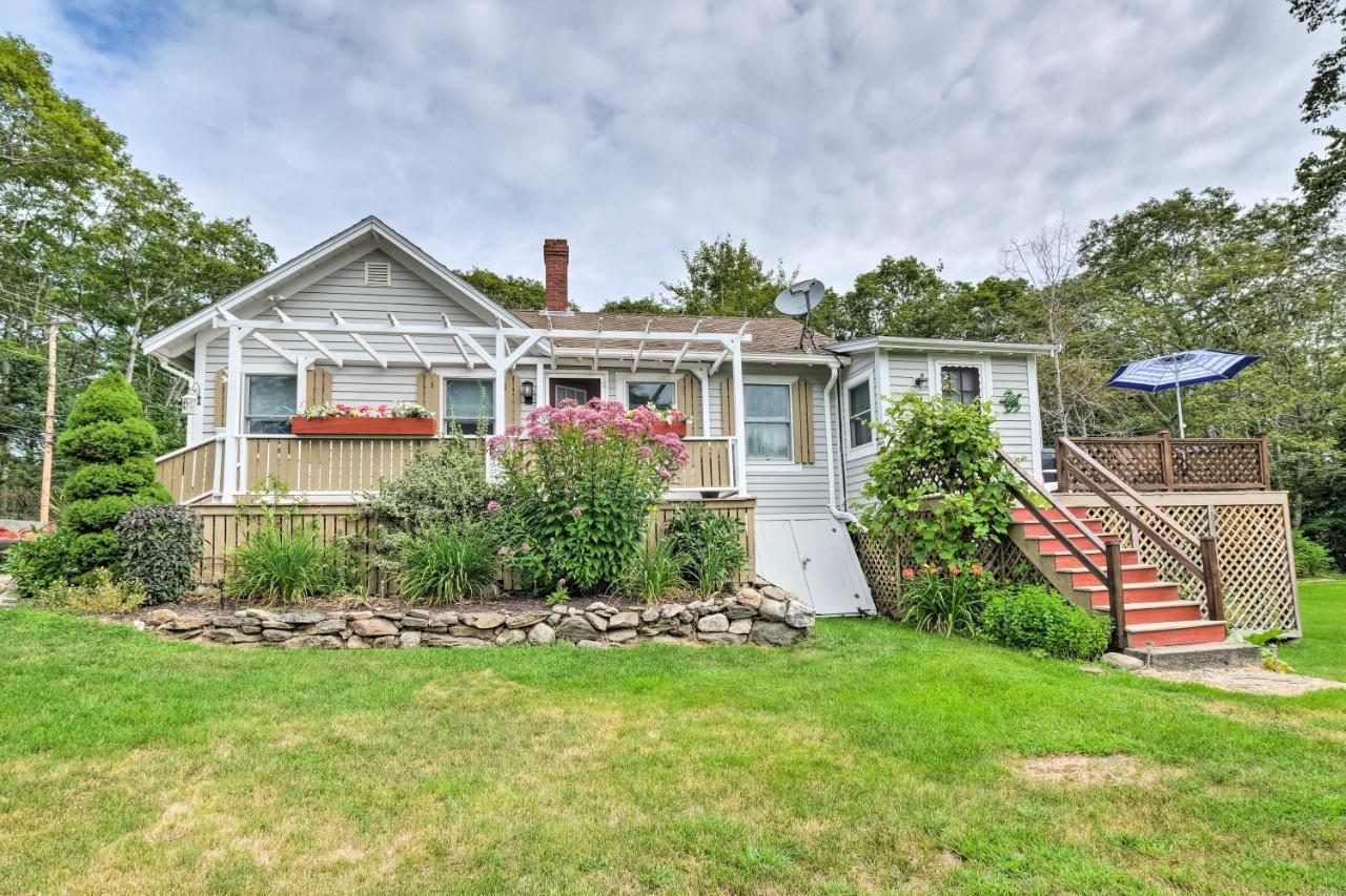 Charming East Boothbay Cottage With Large Yard! Kültér fotó
